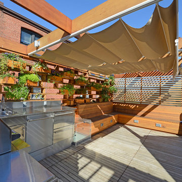 DC Roof Deck & Overhead Shades