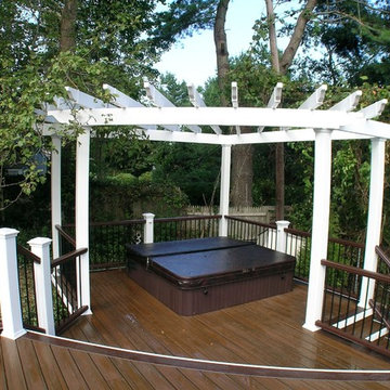 Deck and Hot Tub