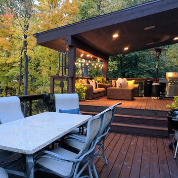 Deck and Outdoor Seating Area