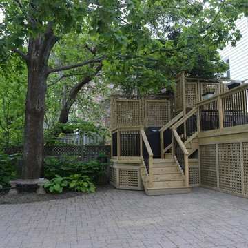 Deck and Patio Designs-Pressure Treated Decking