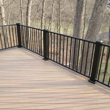 Deck and Porch Rails by Archadeck of West County in St. Louis Mo