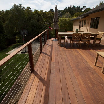 Deck and tile