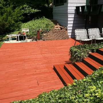 Deck cleaning & staining