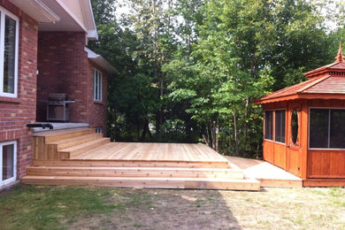 Example of a deck design in Ottawa