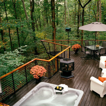 Deck in the Woods
