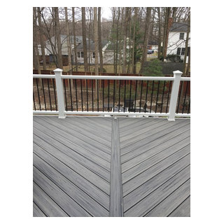 Trex Deck Building with Transcend floor and Railing in Michigan - Michigan  Deck Builders - Trex Deck Building