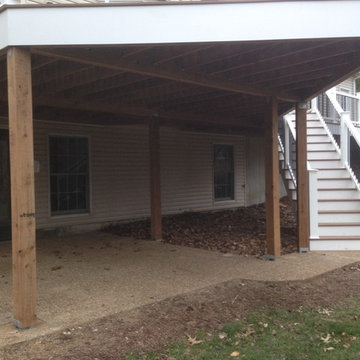 Deck in Winding Woods Subdivision