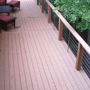 Deck, patio, porch, balcony cable railing