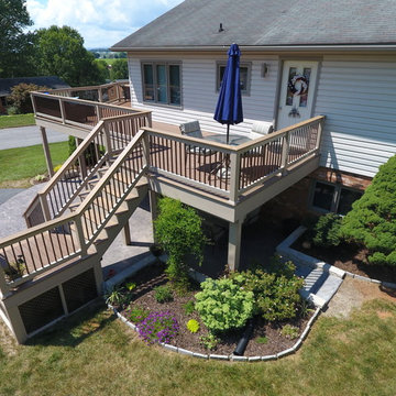 Deck Remodel - Large Wrap-Around Second Story Deck