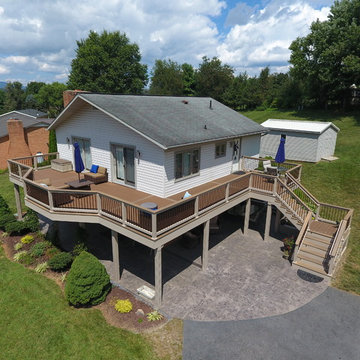 Deck Remodel - Large Wrap-Around Second Story Deck