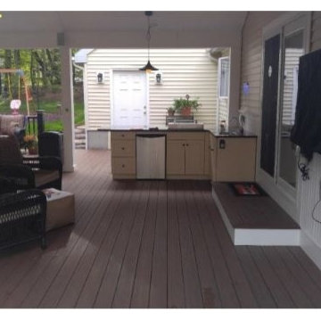 Deck Remodel with hot tub - Douglas MA