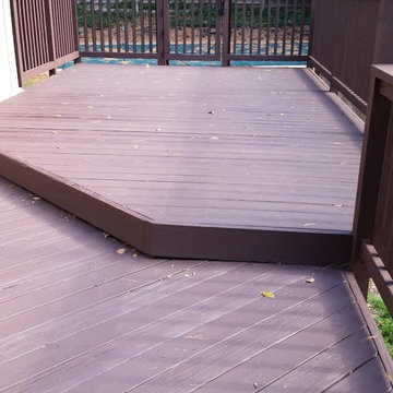 Deck renovation and addition