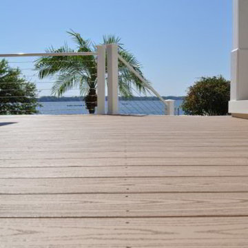 Deck renovation at Downs Cove rd. Lake Down, Windermere FL.