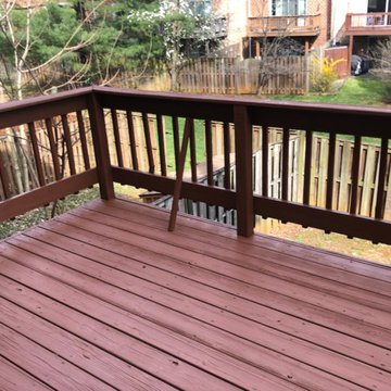 Deck Repair, outdoor painting touch up