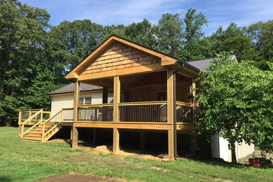 Example of a deck design in Richmond