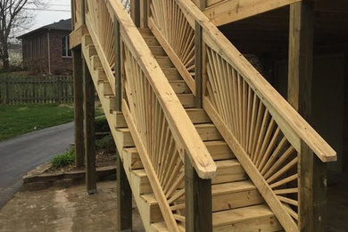 Deck Stairs and Railings
