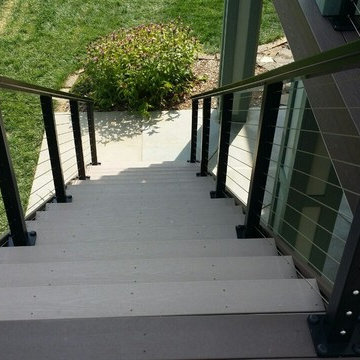 Deck Stairs - Modern Design