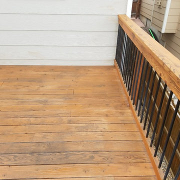 Deck striping and Restaining