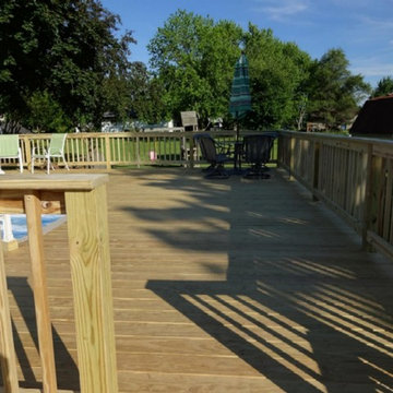Deck Surround for Oval Pool