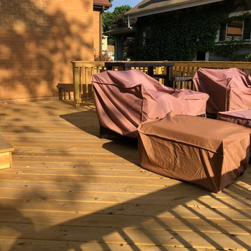 Deck with Ramp and Belgard Paver Patio by Arlington Heights, IL Deck and Patio B