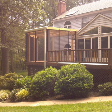 Deck with Screened in Porch