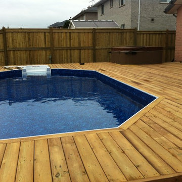 Deck with Swimming Pool