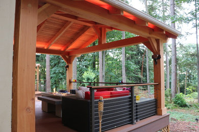 Example of a classic deck design in Seattle