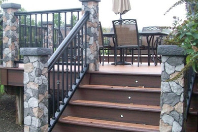 Inspiration for a deck remodel in New York