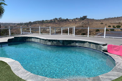 Minimalist pool photo in San Diego