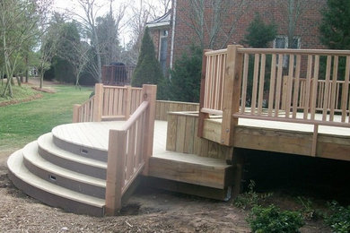 Inspiration for a deck remodel in Charlotte