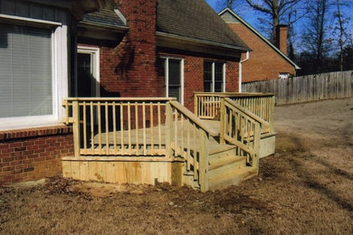 Photo of a back terrace in Other with no cover.