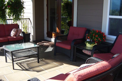 This is an example of a traditional terrace in Vancouver.