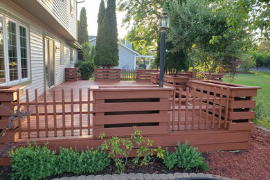 Example of a deck design in Milwaukee