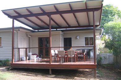 Moderne Terrasse in Brisbane
