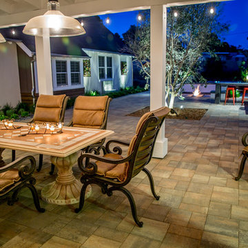 Dine Outdoors With Friends and Family - Coastal Contemporary Design In Encinitas