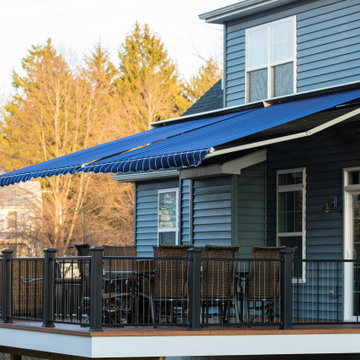 Double SunSetter Roof-Mounted Awnings
