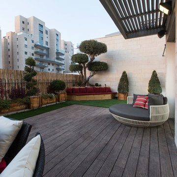 Duplex appartment with garden design