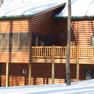 Duplex Log Cabin