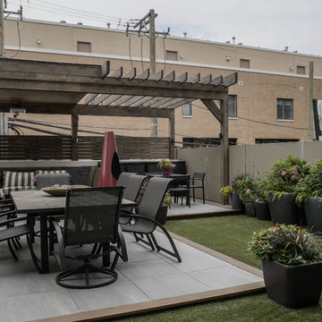 Elevated Roof Deck Terrace