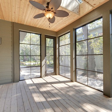 Enclosed Deck – A Little Bit Mod – Home near Theodore Wirth Park