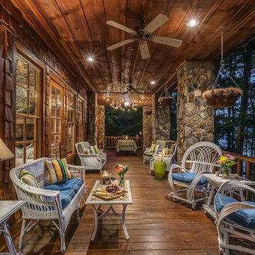 Epic Log Cabin  on Lake Blue Ridge in Morganton, GA