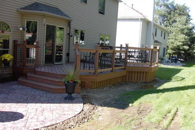 Example of a classic deck design in Cleveland