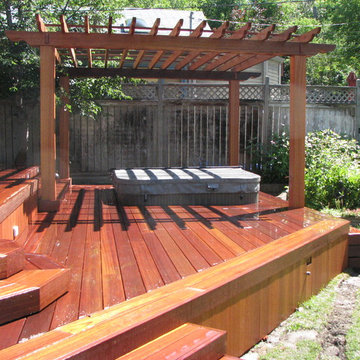 Exotic Decking, Stairs, Skirting, and Pergola