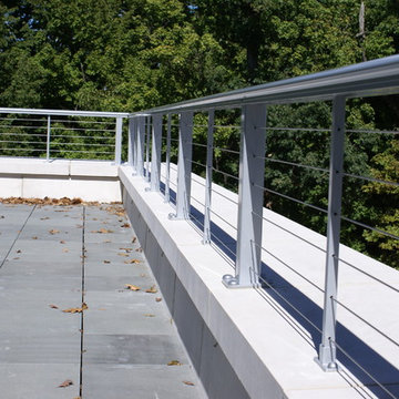 Exterior Cable Wire Balustrades