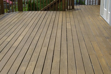 Exterior Deck Staining - AFTER