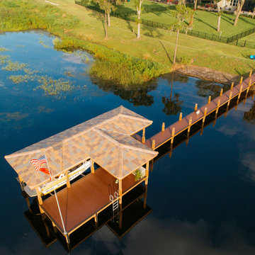 Family Friendly Dock -- Envision Expression Canyon Ridge & Woodland Bark composi