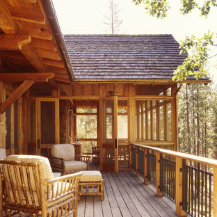 Mountain style deck photo in San Francisco with no cover