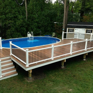 Fiberon Composite Pool Deck Salem, NH