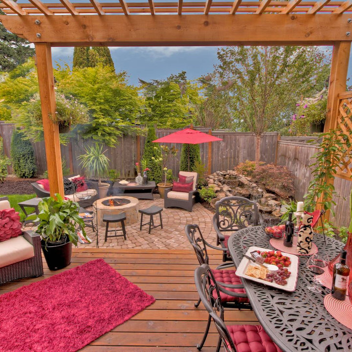 Pergola Water Feature Photos & Ideas Houzz