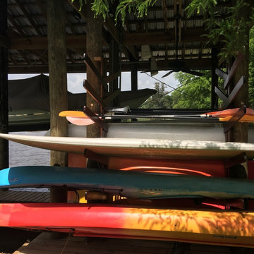 Fish River custom kayak rack